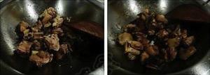元蘑栗子烧鸡的做法 步骤4