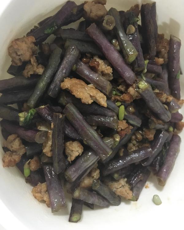 麻辣紫豇豆
