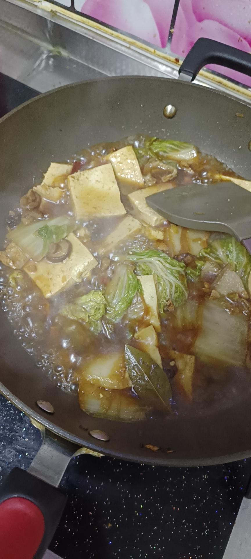 白菜炖豆腐