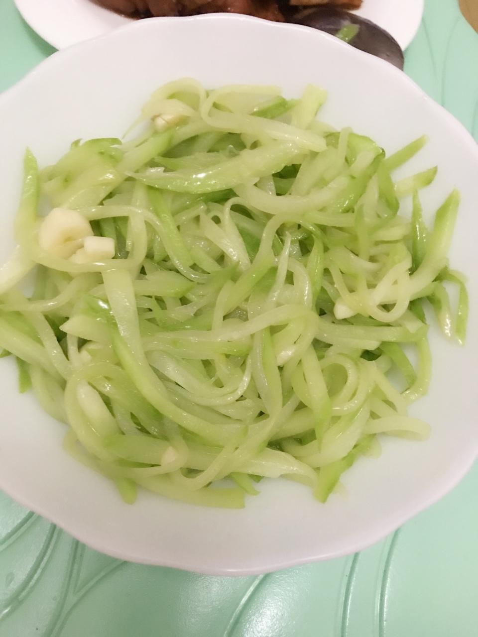 多多168888做的清炒佛手瓜