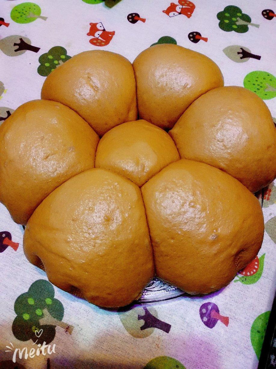 有着面包口感的红糖馒头（一次发酵）