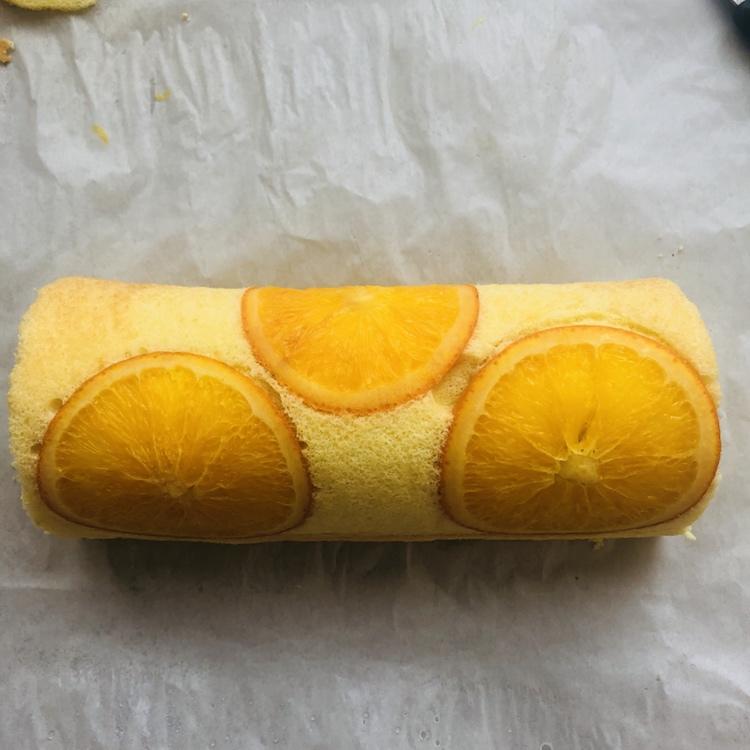 橙香蛋糕卷