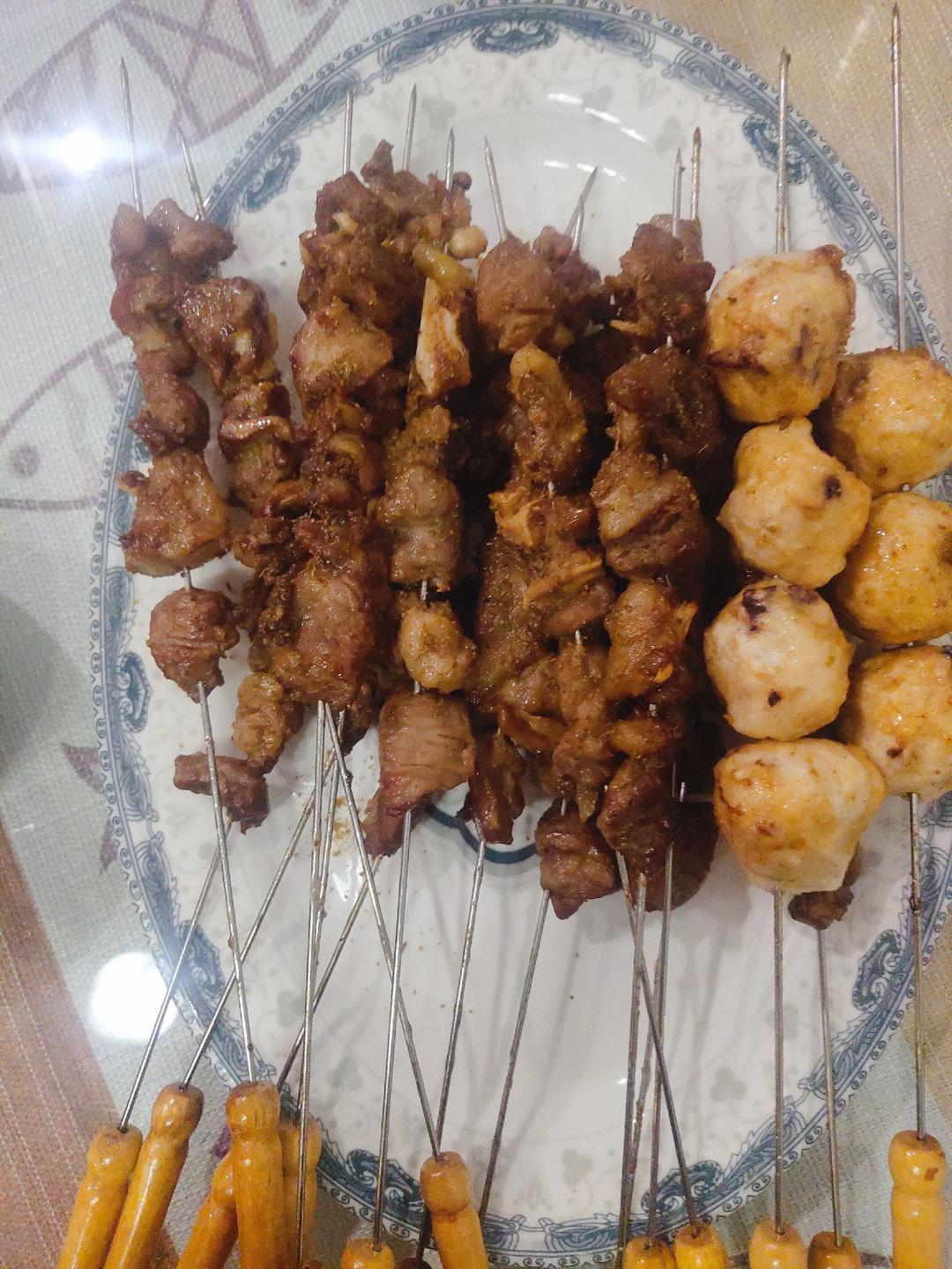 烤羊肉串
（烤箱版）