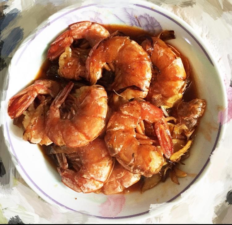 拿手菜油闷大虾 传女不传男 好吃又简单