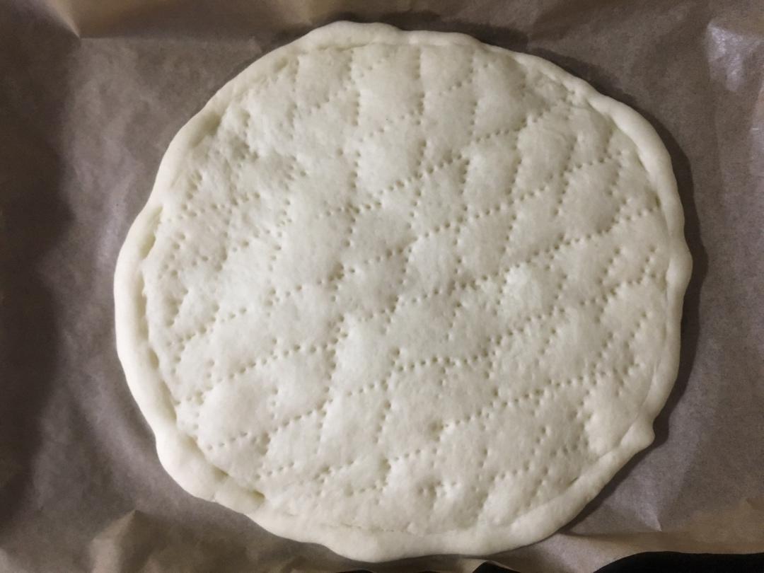 8寸披萨饼皮做法（🉑️厚🉑️薄，🉑️脆🉑️软）4张