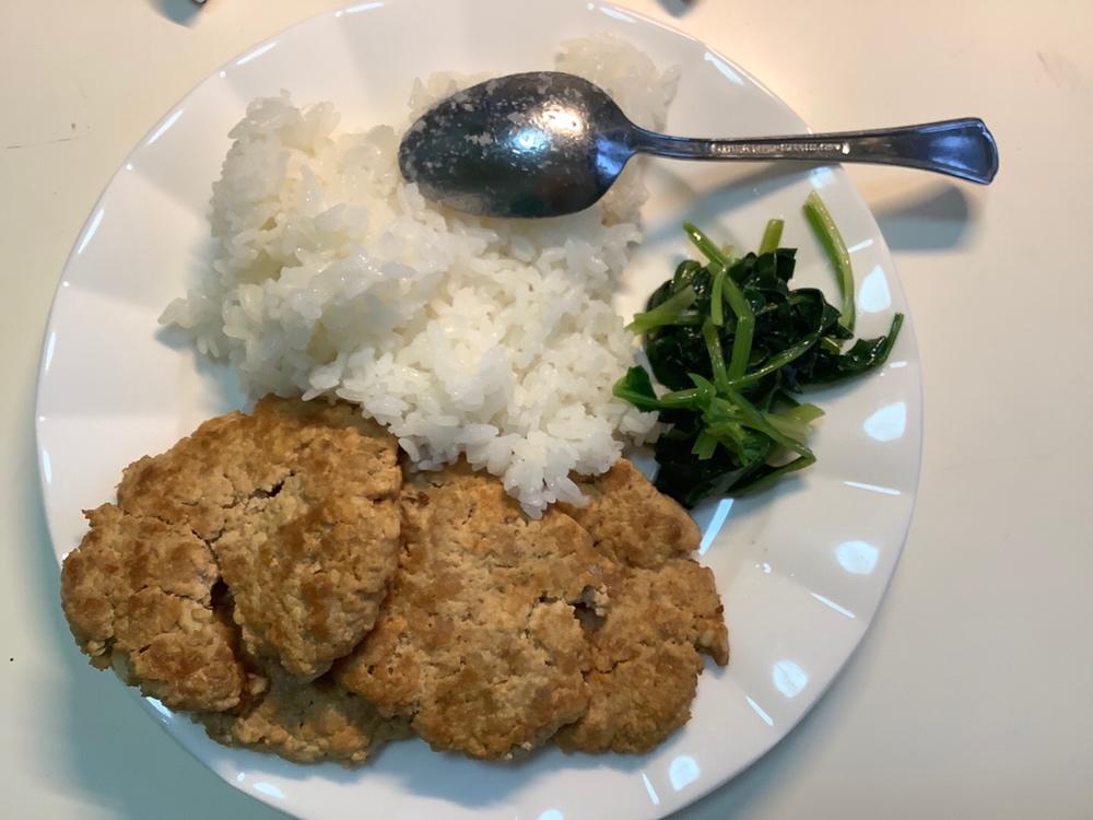 豆腐肉饼