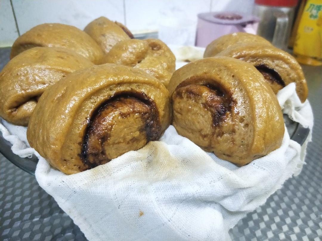 奶香红糖馒头