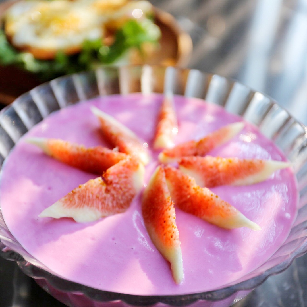 紫薯隔夜燕麦粥