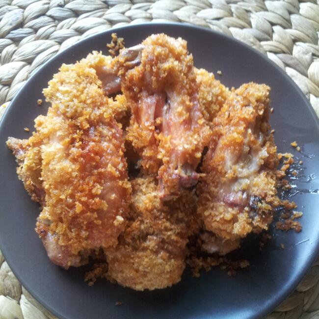 香脆辣味炸鸡翅