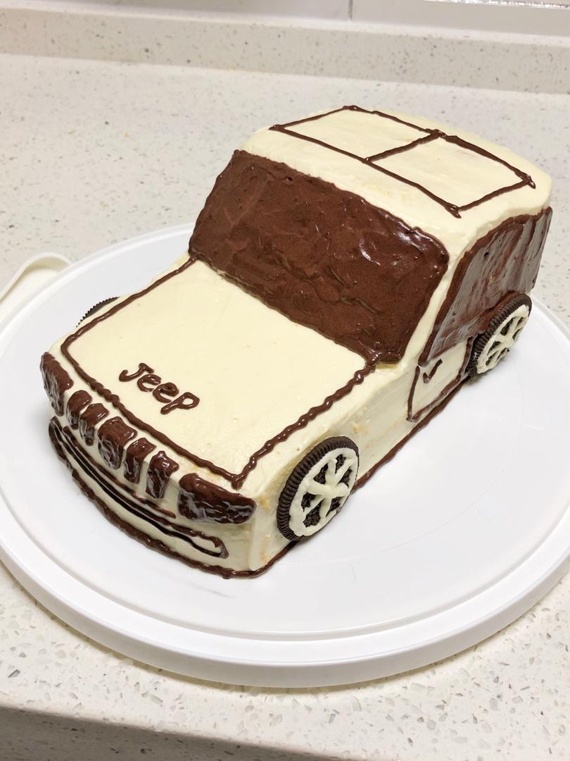 最潮的Jeep car cake汽车蛋糕