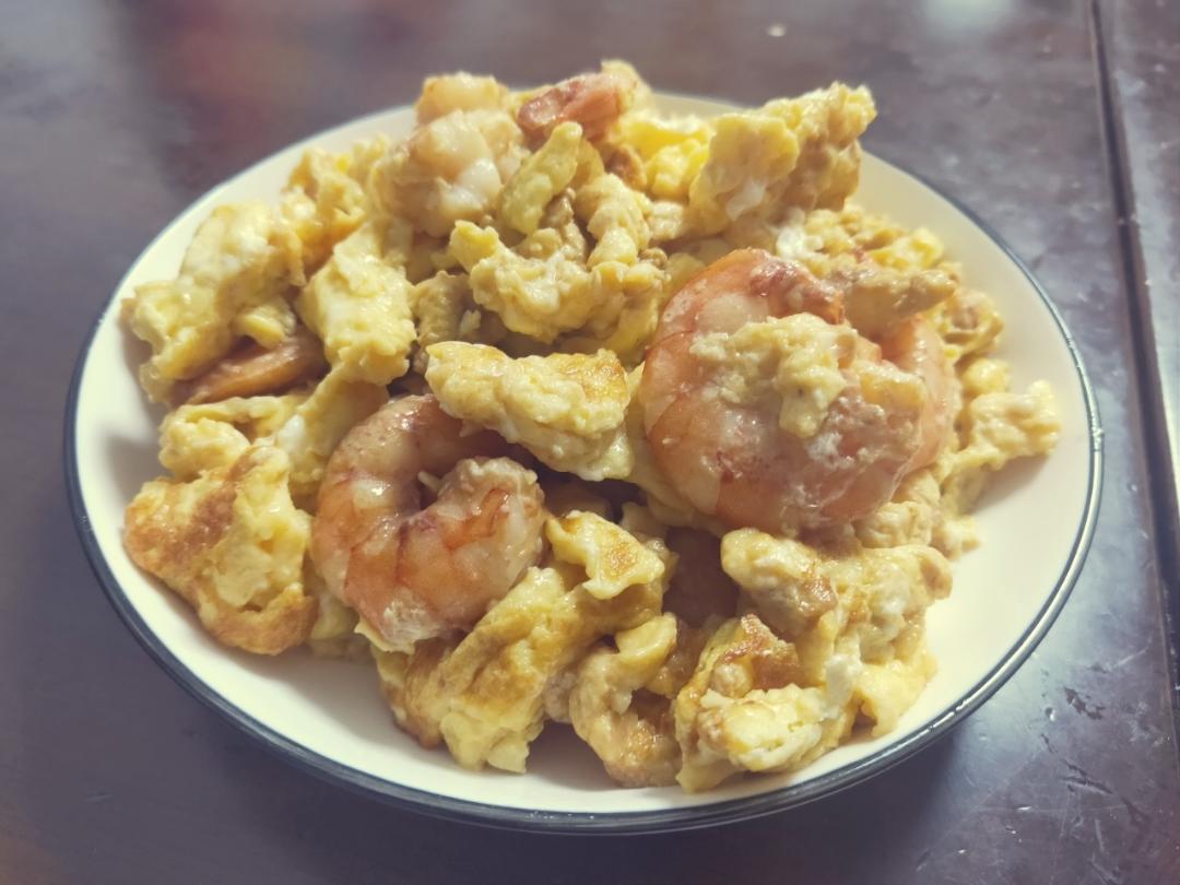 虾仁滑蛋