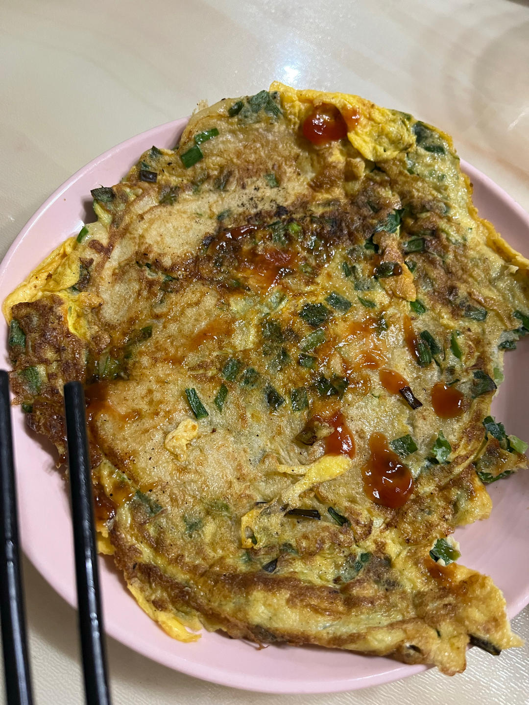 韭菜鸡蛋饼