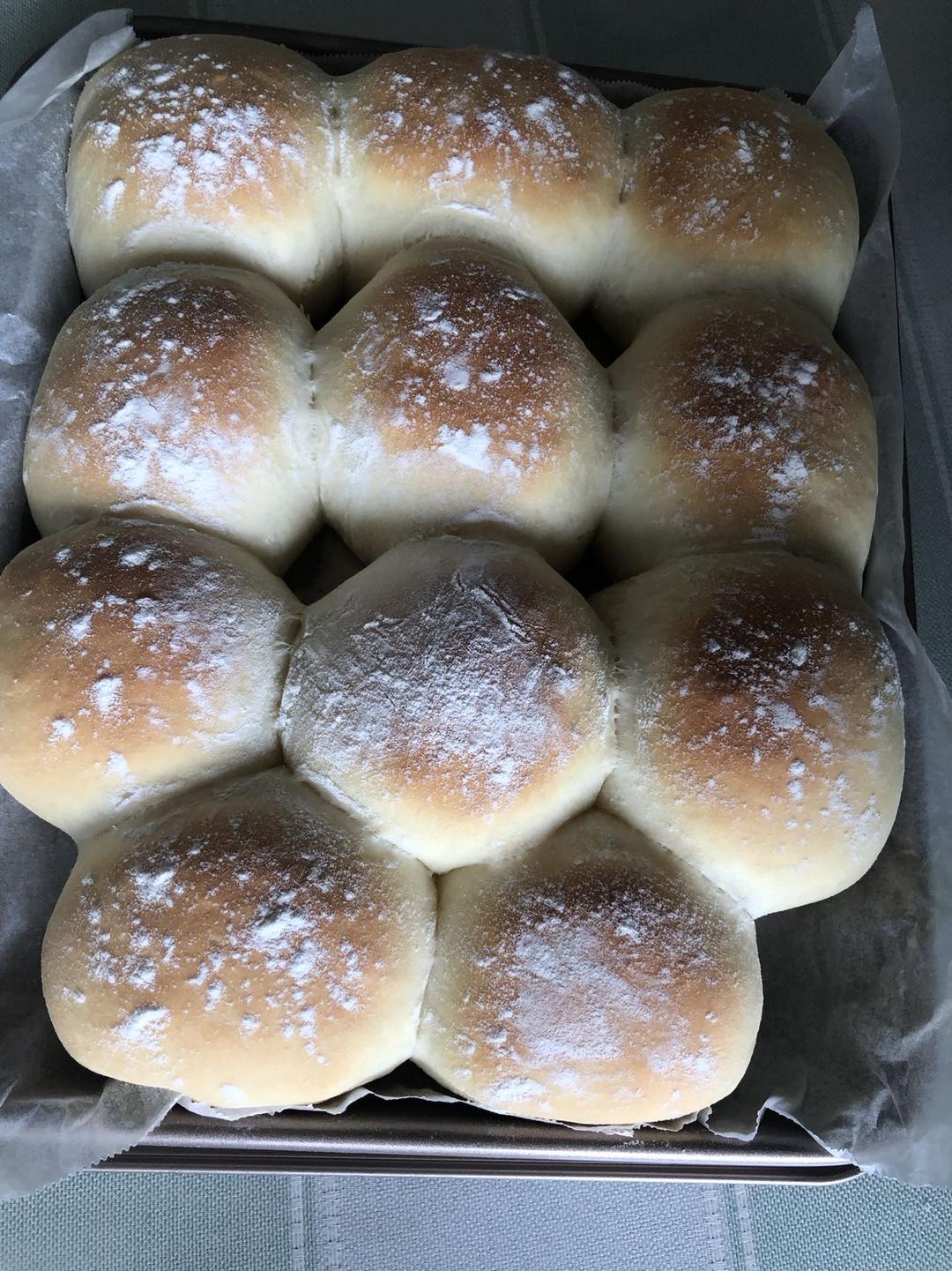 不用揉面的日式软面包