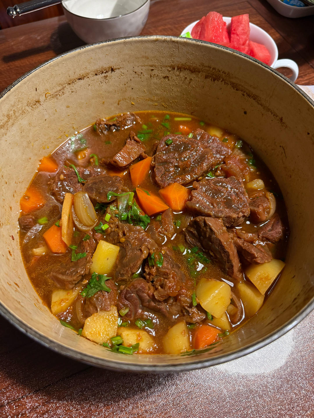 西红柿土豆炖牛腩（村驴备份版