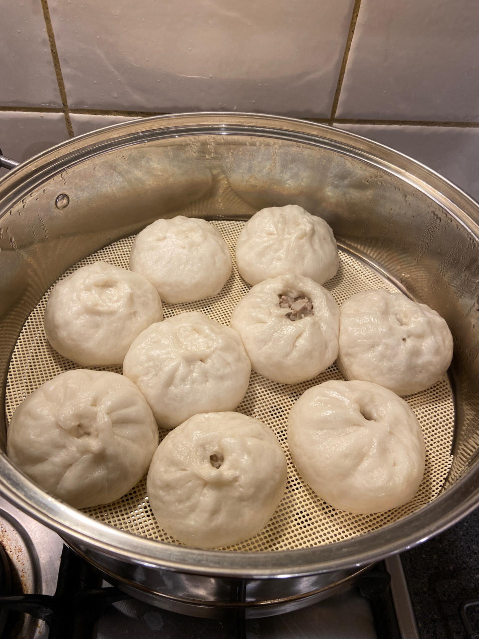 猪肉包子（附视频。一次性发酵。）