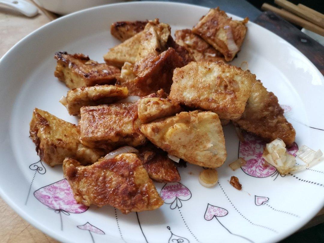 香煎孜然豆腐