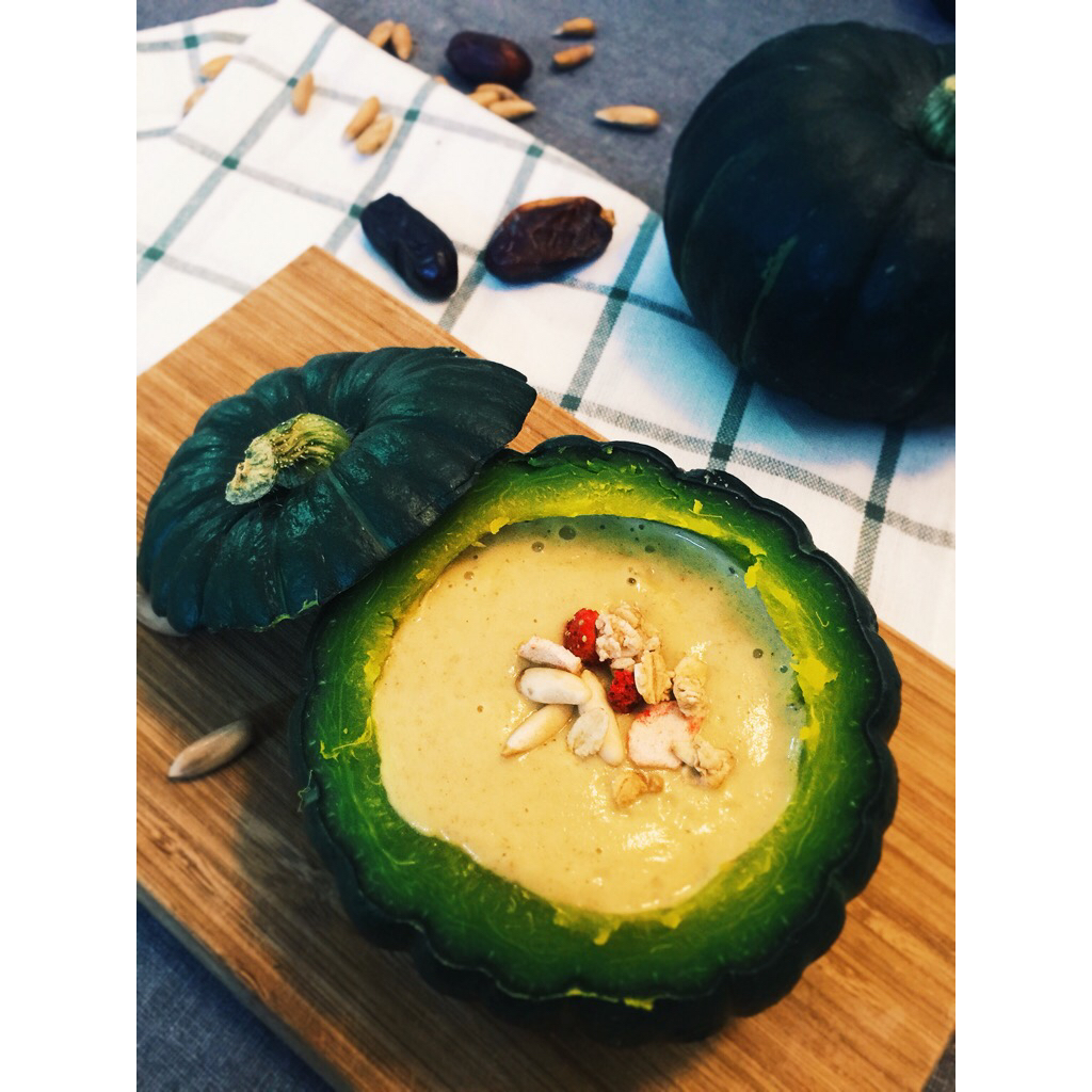 【健康餐】贝贝南瓜芋头盅