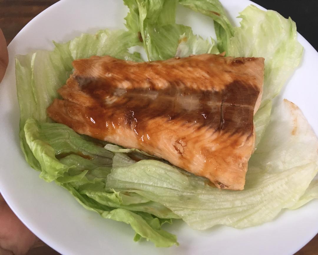 照烧三文鱼扒