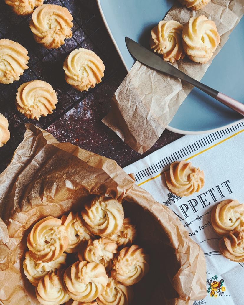 零失败花纹超级立体的黄油曲奇