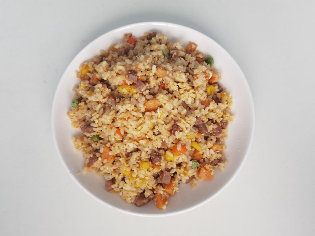 牛肉脆骨孜然蛋炒饭