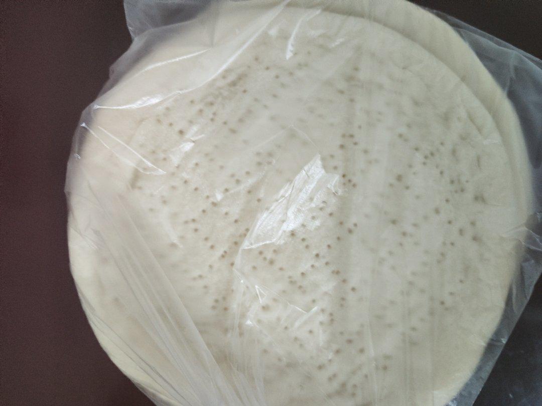 八寸披萨饼皮（四个）制作