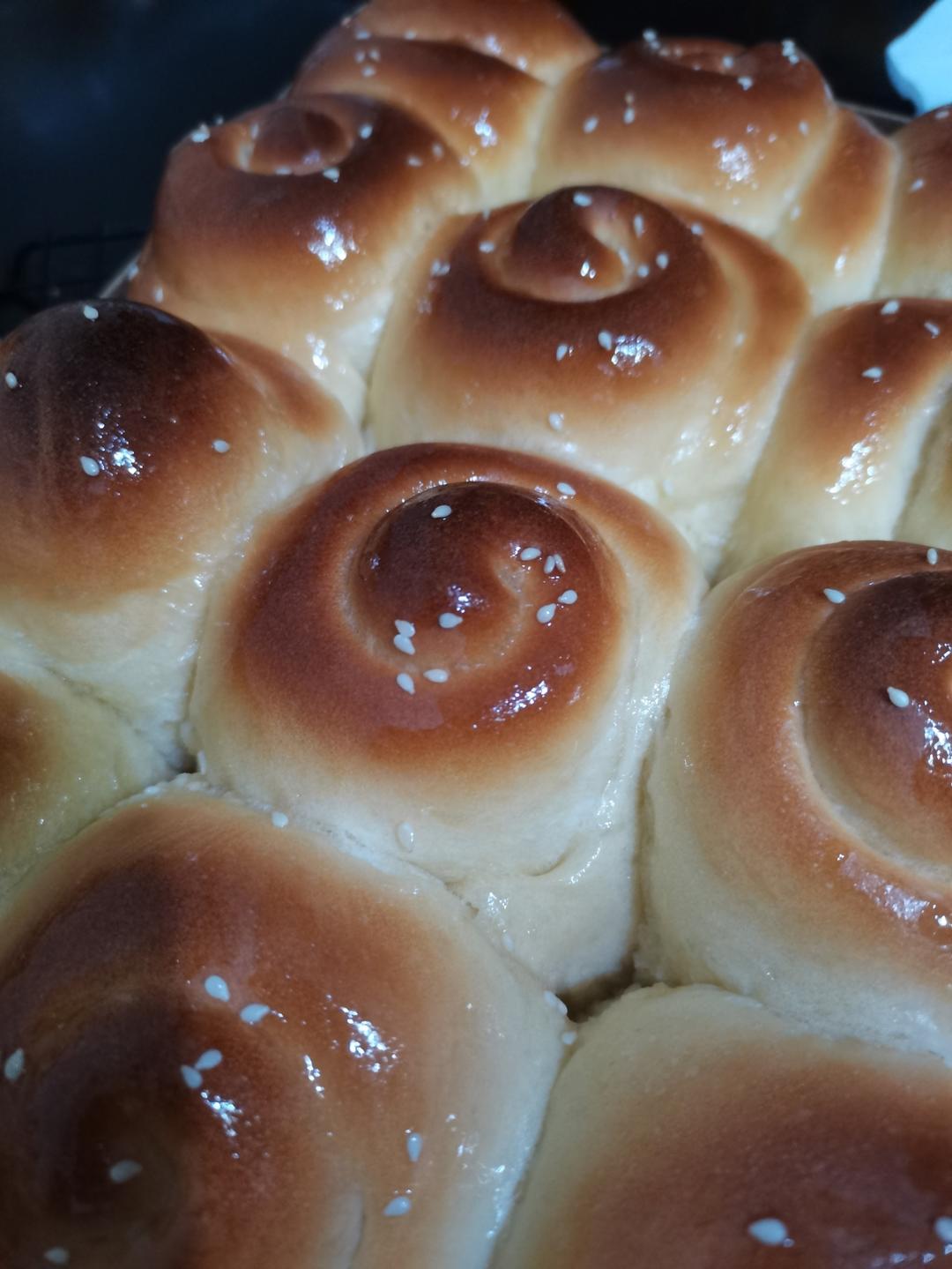 脆底蜂蜜小面包