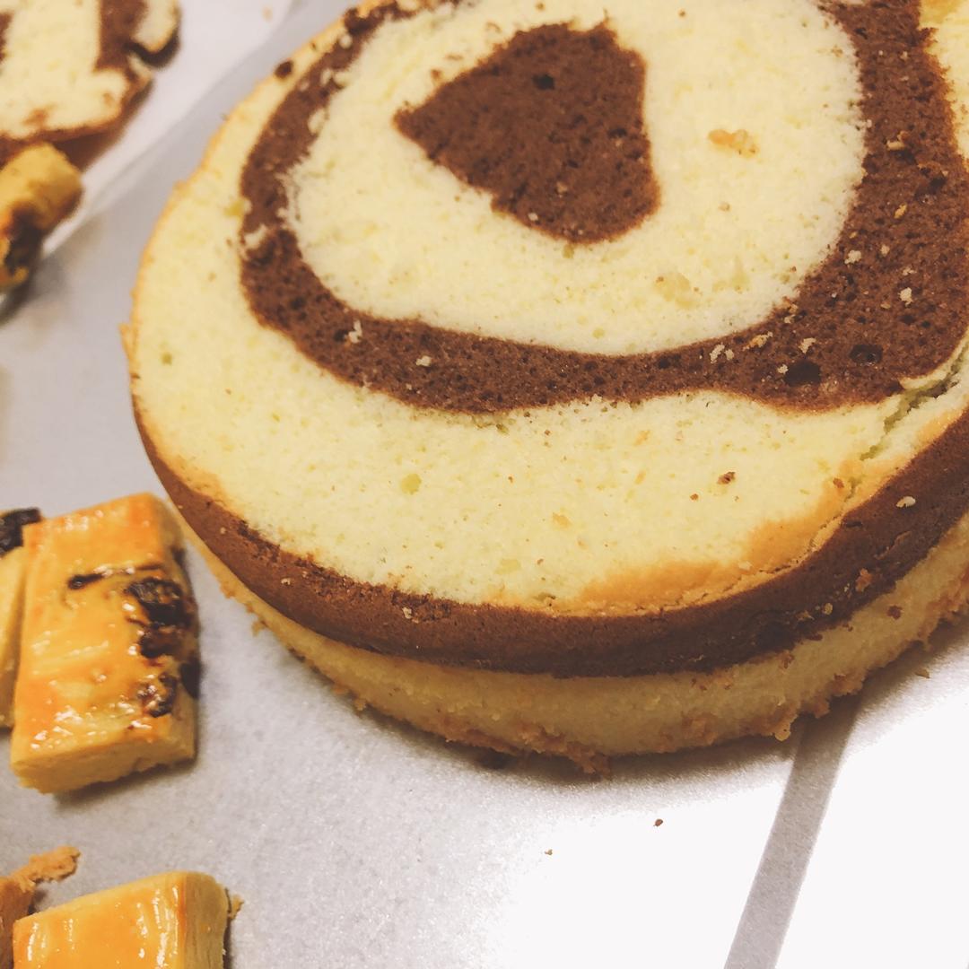 6寸酸奶斑马纹蛋糕