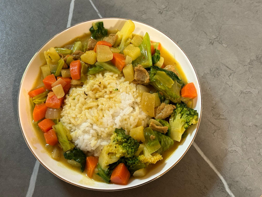 咖喱鸡肉饭