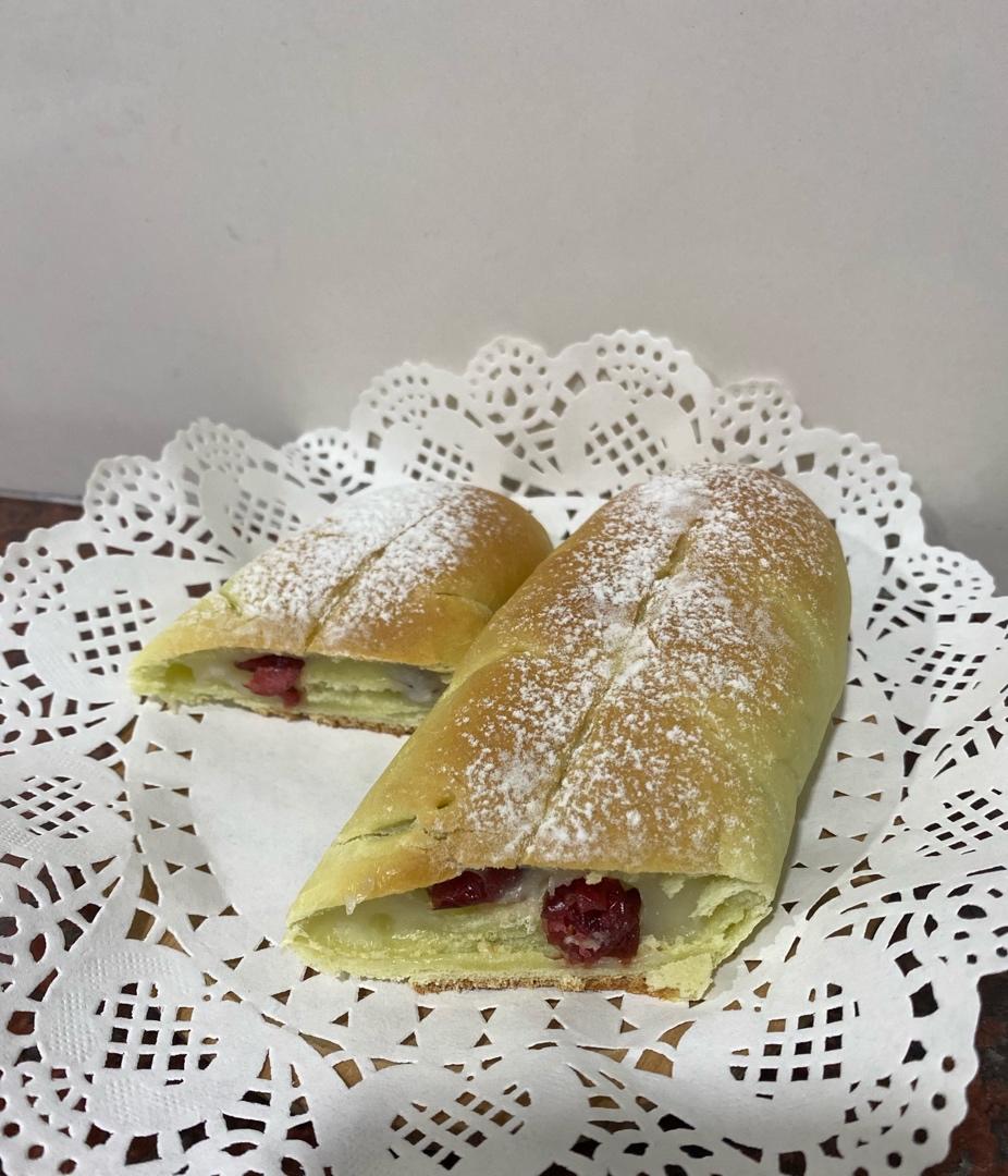 麻薯核桃夹心软欧包