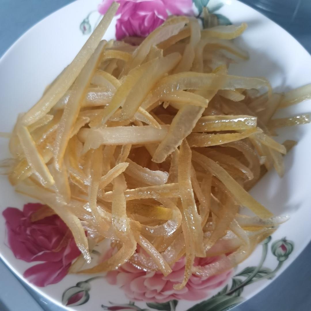 柚子皮糖-咀嚼的维他命C