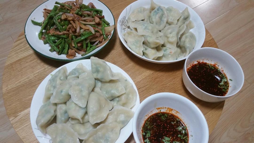 黄瓜虾仁饺子