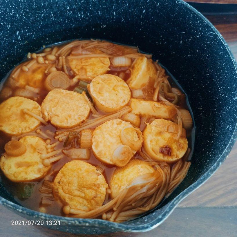超级下饭菜--金针菇日本豆腐