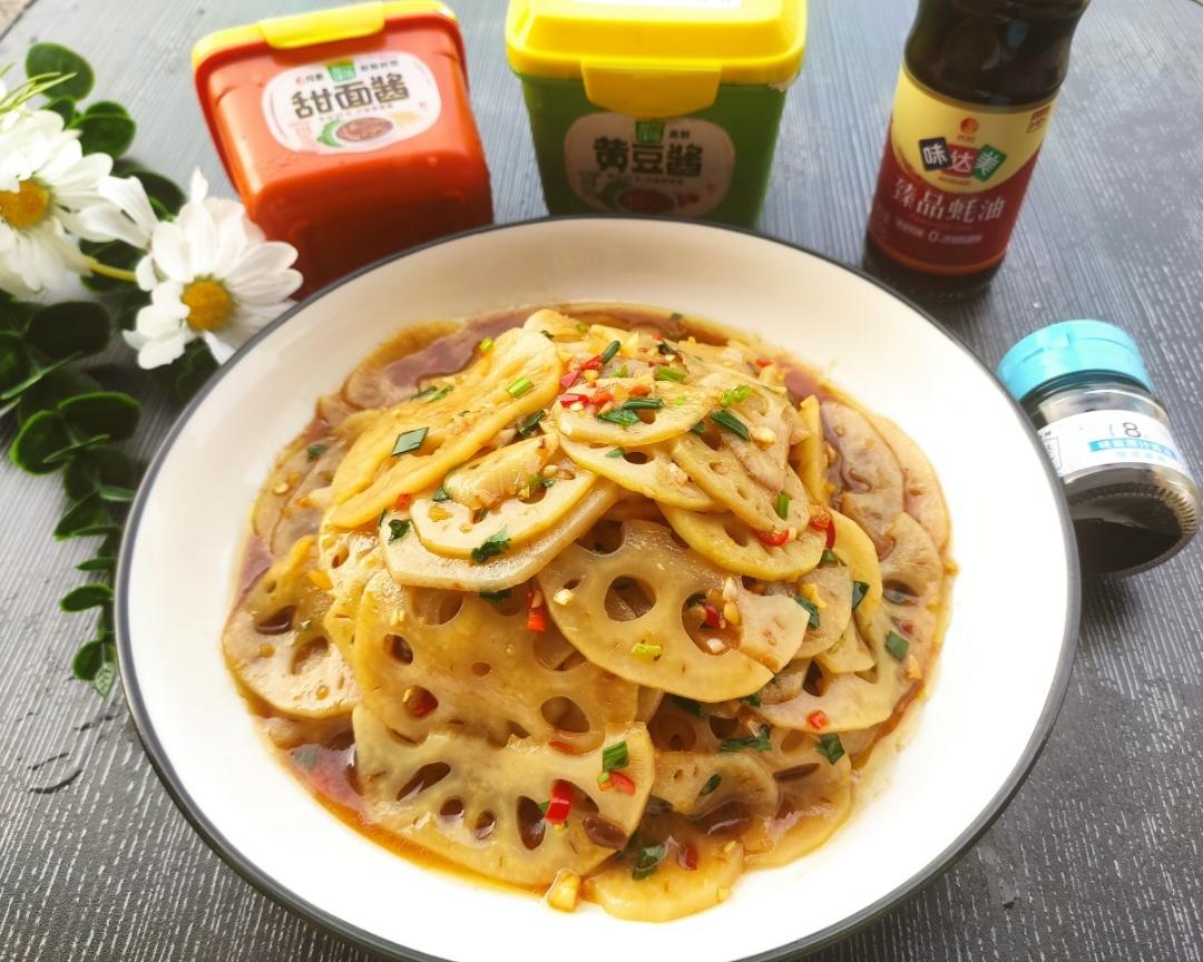 凉拌藕片的做法