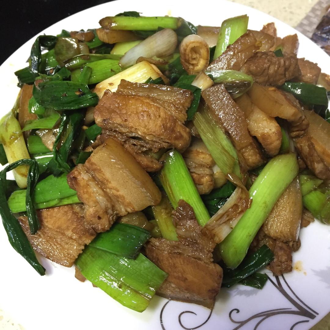 蒜苗回锅肉