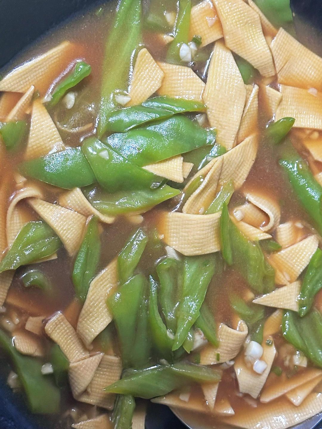 尖椒干豆腐