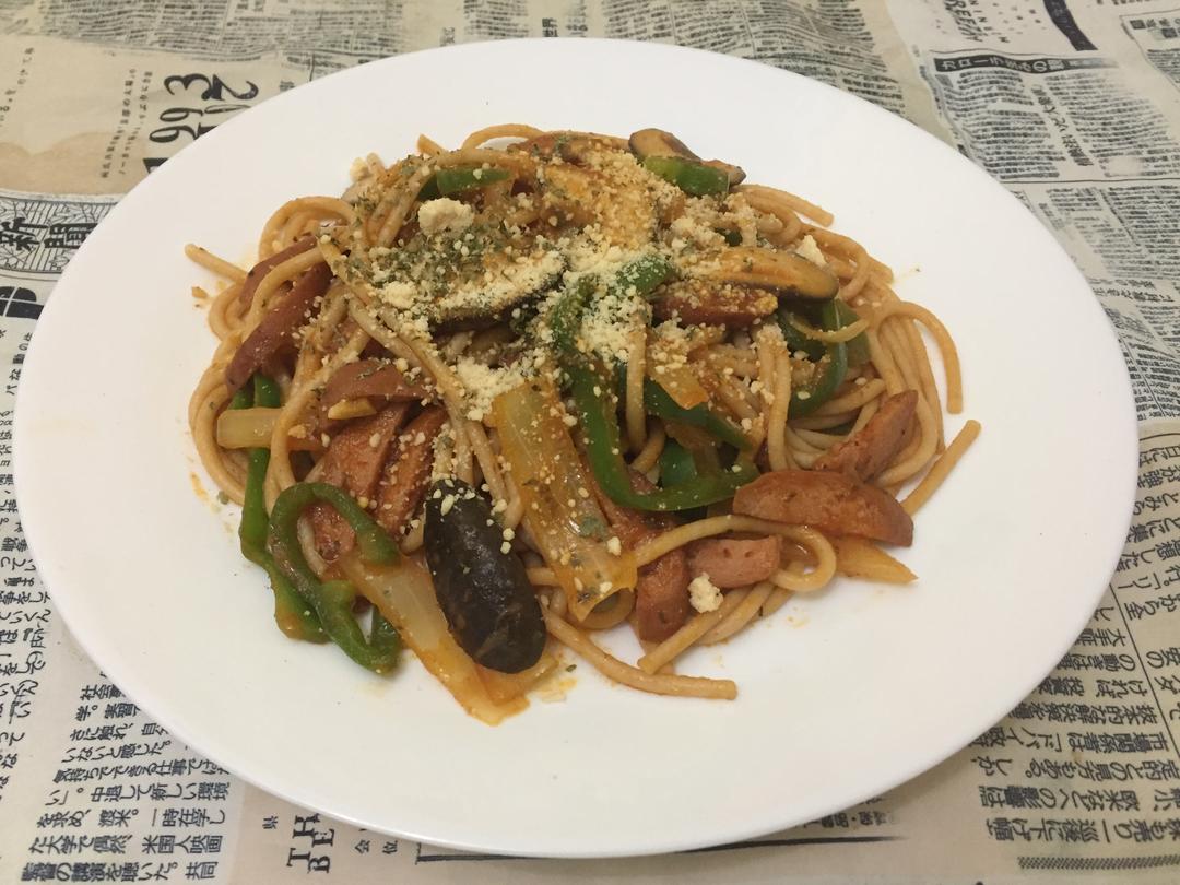 那不勒斯风意大利面「スパゲティナポリタン」
