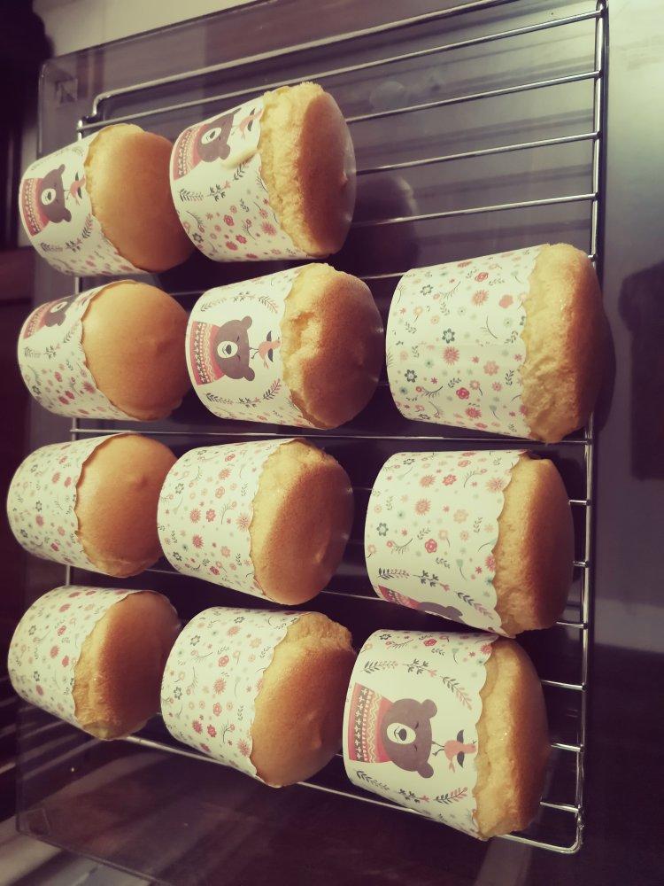 纸杯蛋糕 8寸戚风蛋糕的量