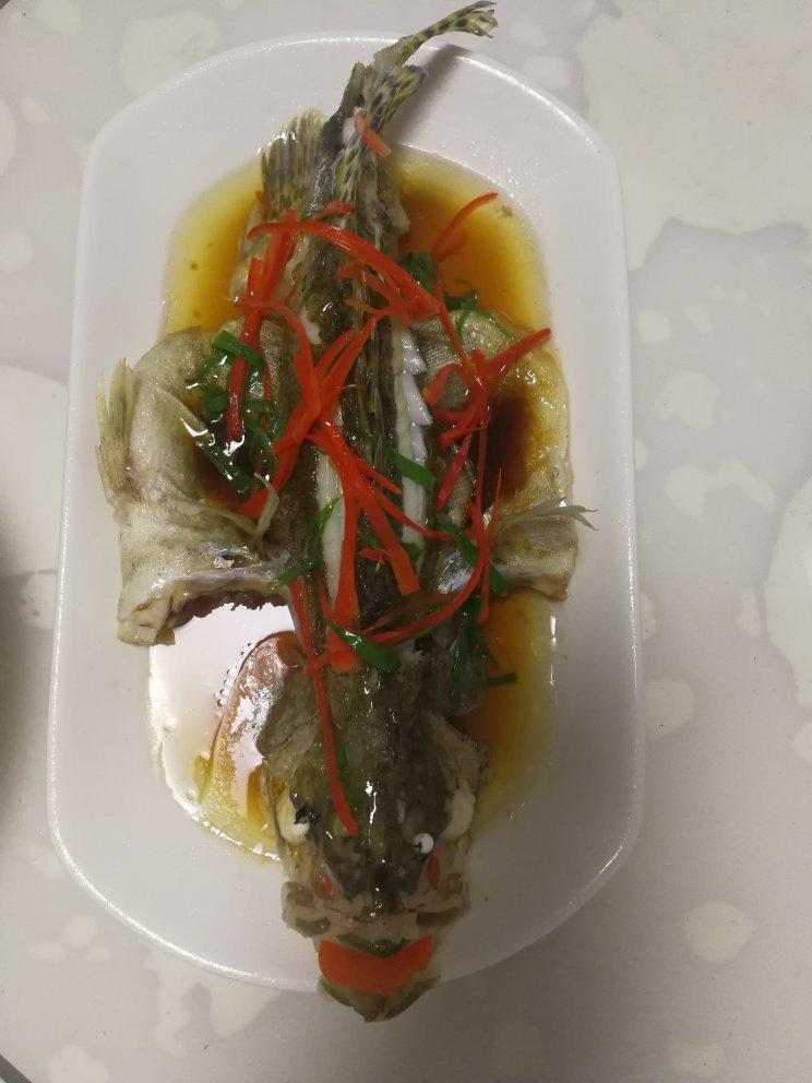 葱油鱖鱼（鲈鱼/鲑鱼）