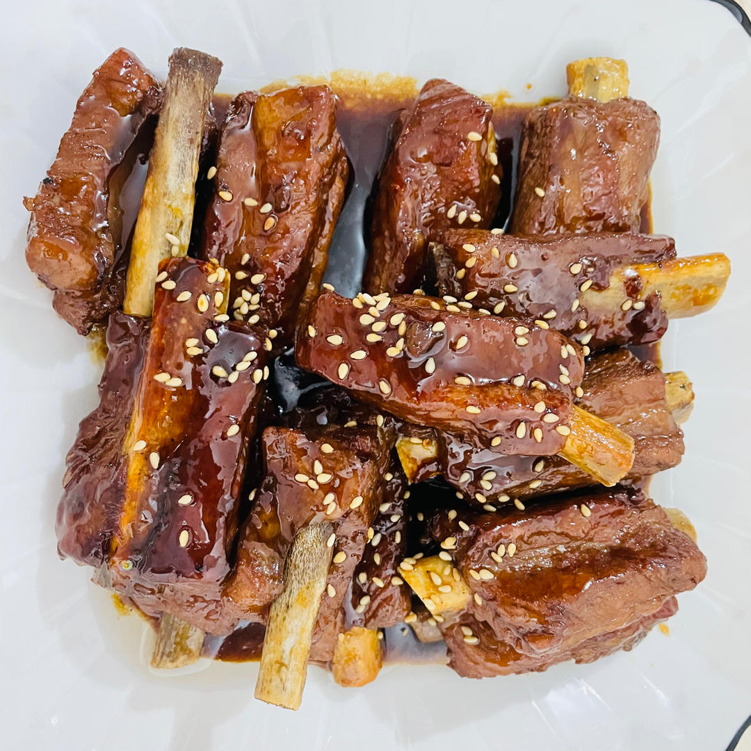 糖醋排骨/糖醋小排（不放油）（12345口诀做出正宗上海本帮）