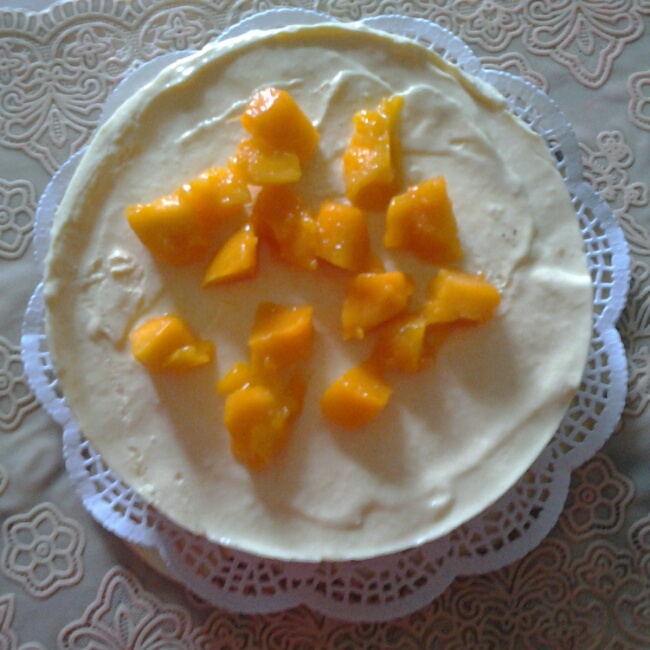 芒果芝士蛋糕（8寸）