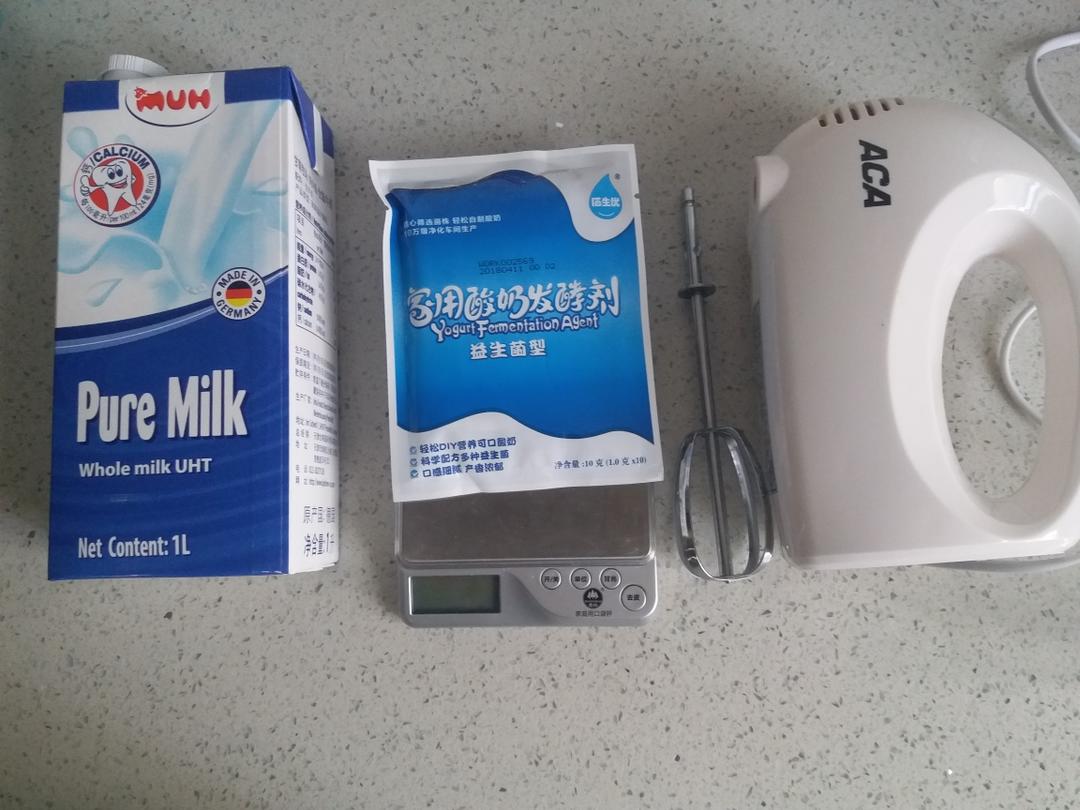 纯奶手撕吐司的做法 步骤1