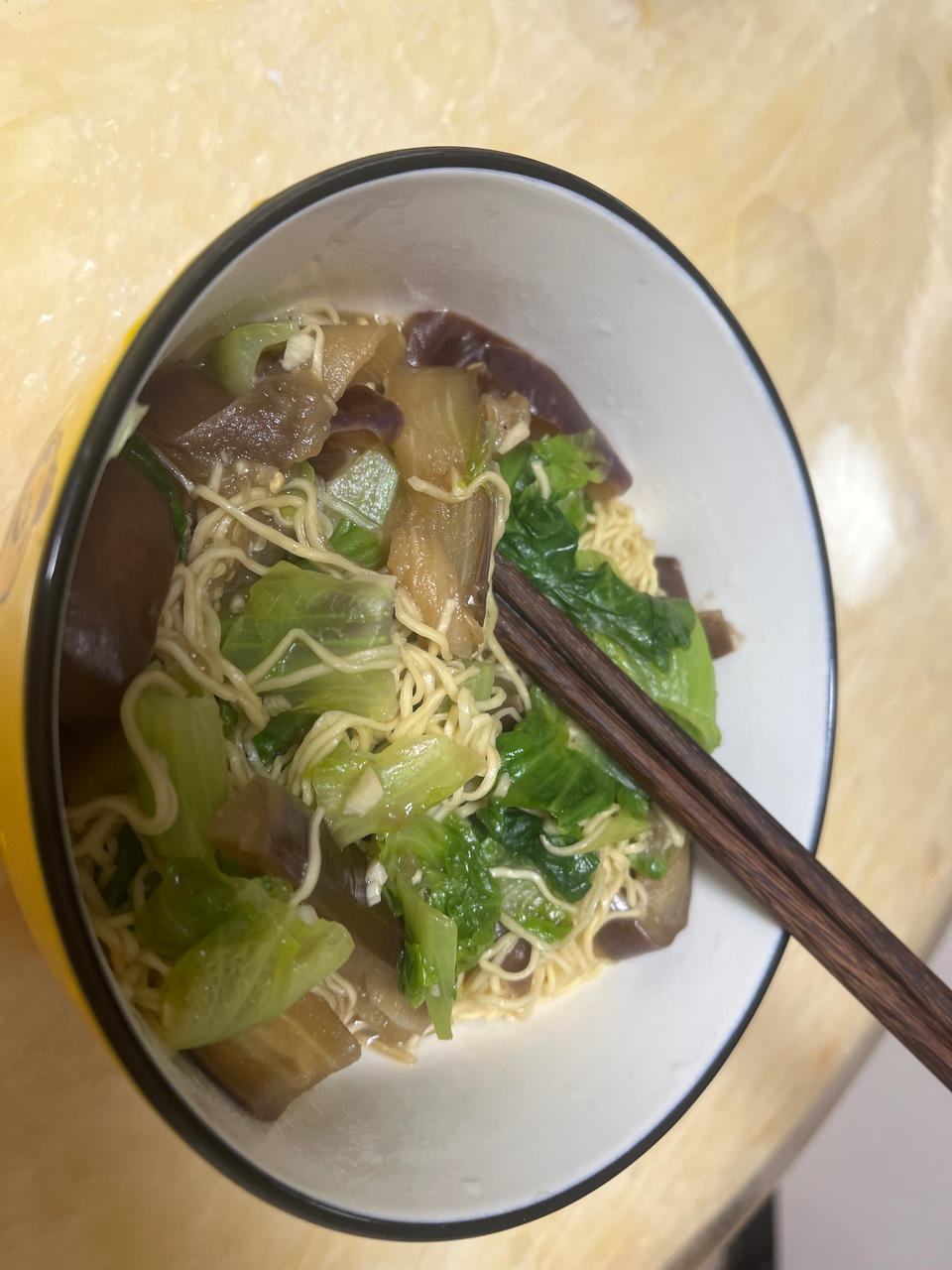 茄子焖面