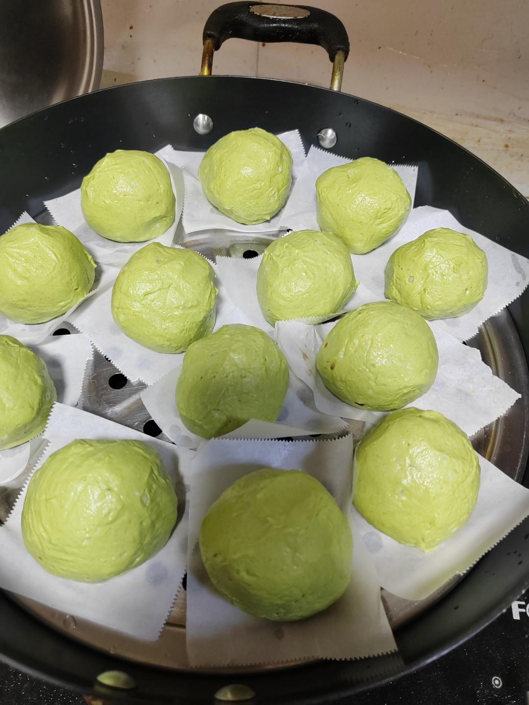 艾草青团糍粑