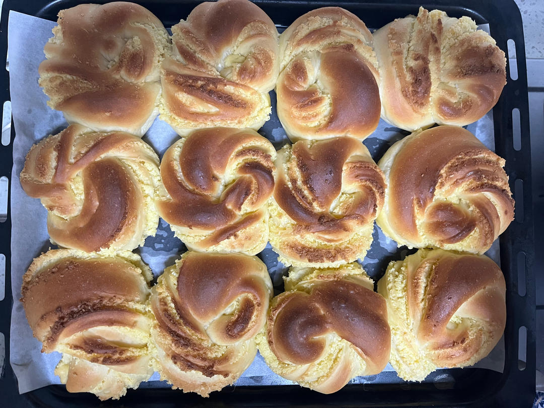 简单易学的椰蓉面包