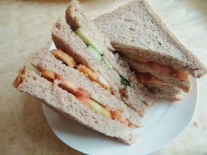 多种简单好吃的三明治的做法 步骤4
