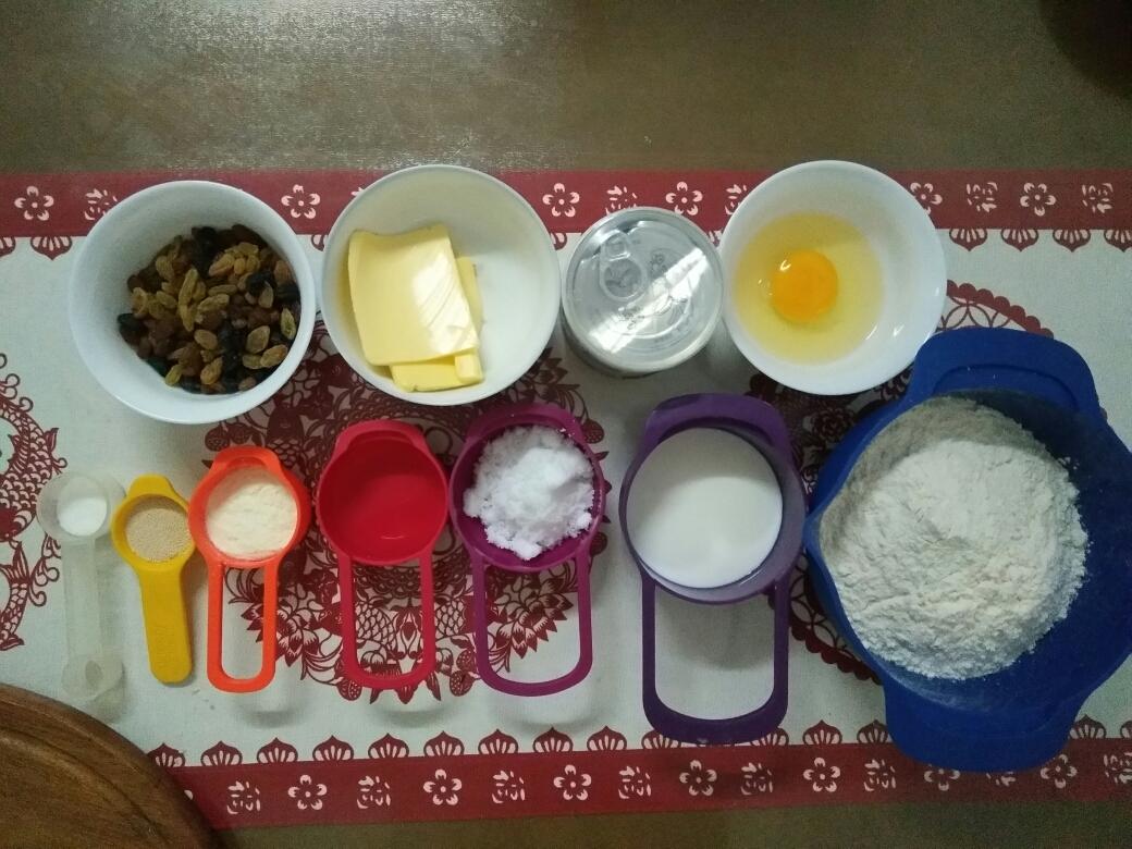 纯奶手撕吐司的做法 步骤1