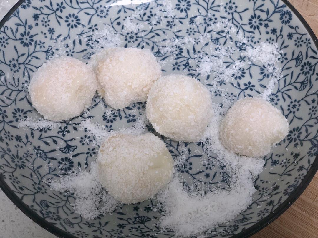 奶味浓郁的糯米糍冰淇淋