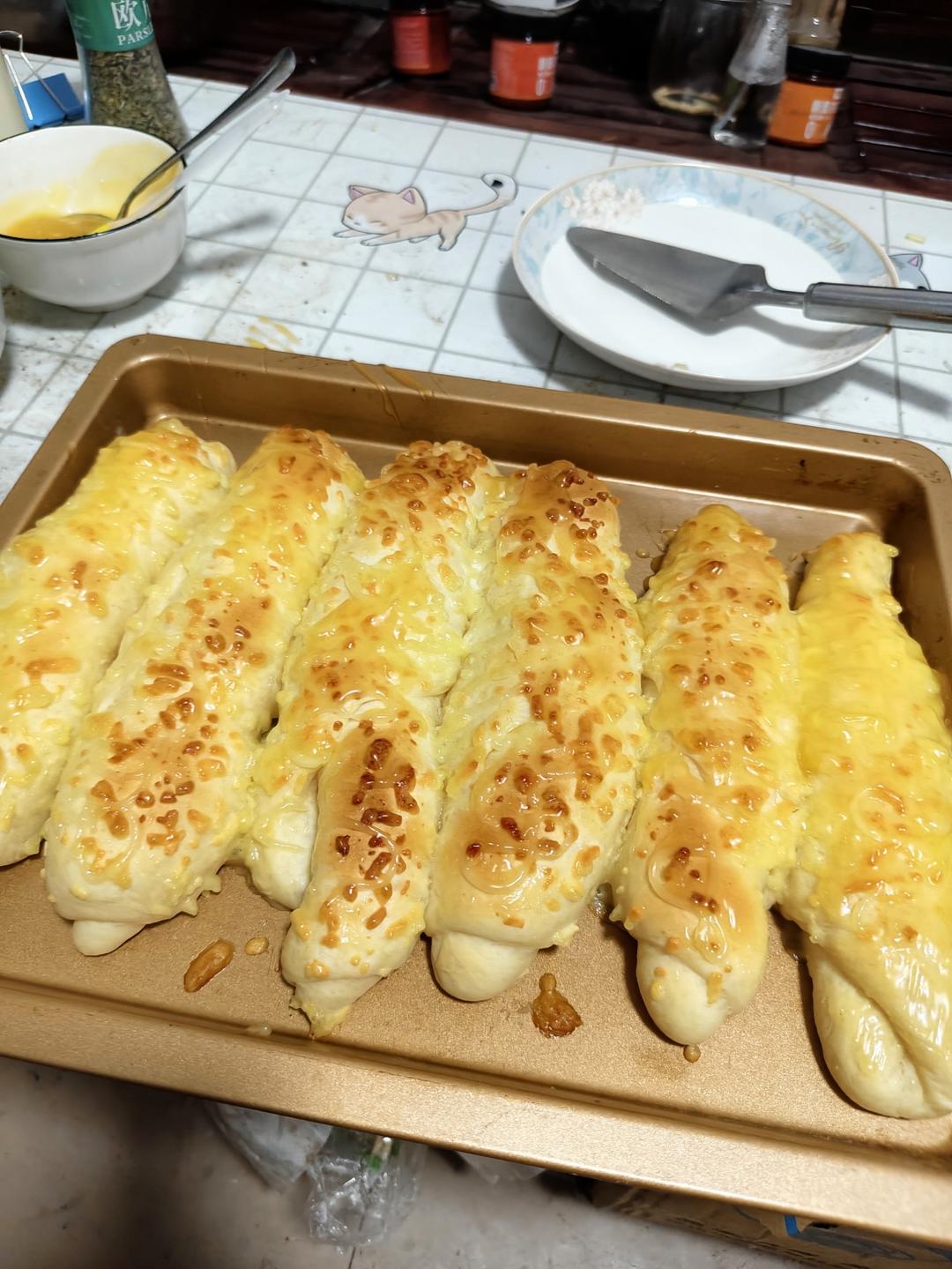 黄金芝士面包条｜私房爆款｜经典好吃