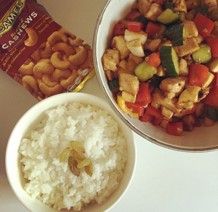 茭白毛豆鸡丁