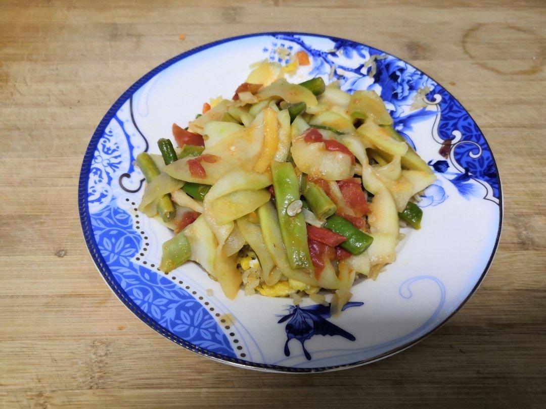 超下饭的瓠瓜炒豆角